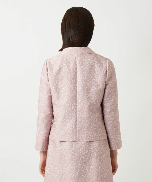 Leilian / レリアン セットアップ | レースジャカードスーツ | 詳細9