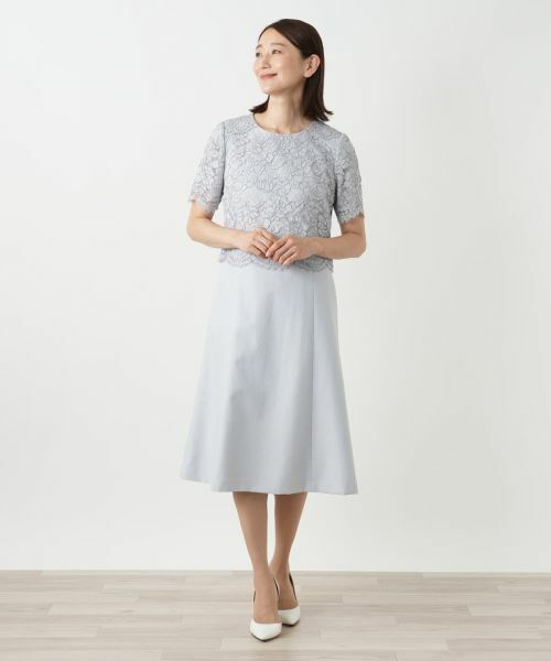 Leilian / レリアン ドレス | レースワンピースアンサンブル | 詳細18