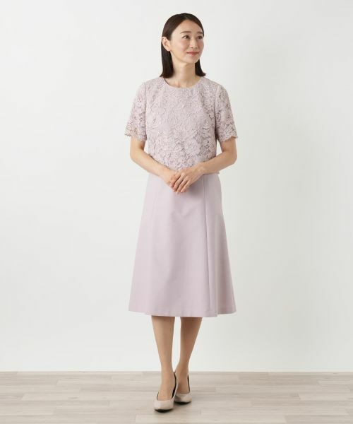 Leilian / レリアン ドレス | レースワンピースアンサンブル | 詳細4