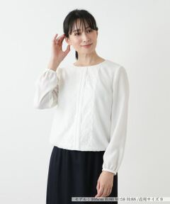 Leilian / レリアン シャツ・ブラウス | レースタックブラウス【セレモニー】