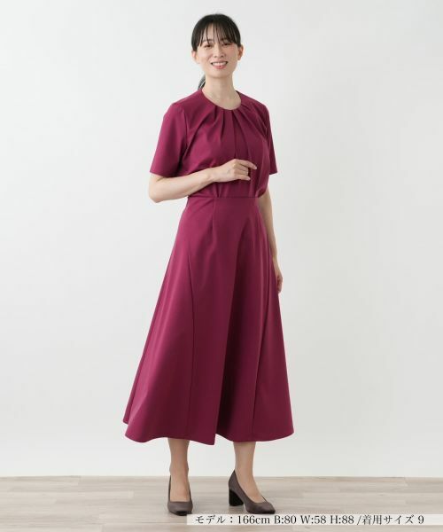 Leilian/レリアン ブラウススーツ ボルドー系 11(L) Leilian/レリアン ブラウススーツ ボルドー系 11(L)