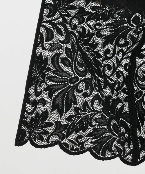 Leilian / レリアン テーラードジャケット | 総レースベスト | 詳細12