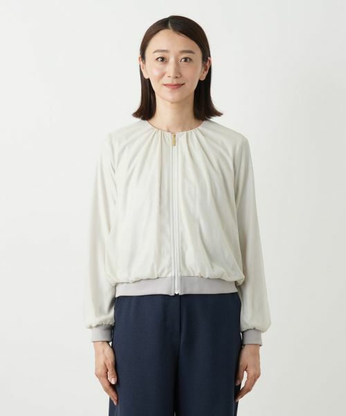 Leilian / レリアン その他アウター | ラメジップジャケット | 詳細7