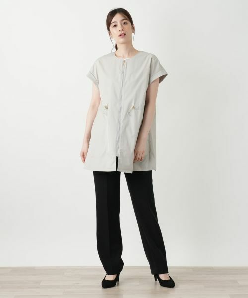 Leilian / レリアン テーラードジャケット | ジップアップベスト | 詳細1