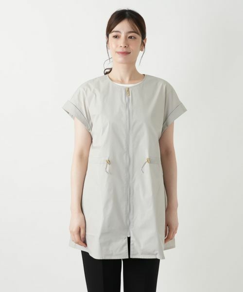 Leilian / レリアン テーラードジャケット | ジップアップベスト | 詳細5