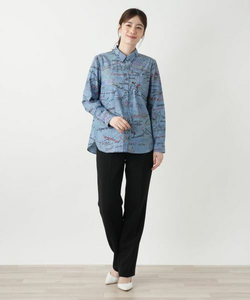 Leilian / レリアン シャツ・ブラウス | プリントブラウス | 詳細1