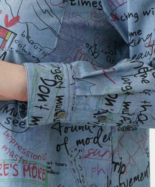 Leilian / レリアン シャツ・ブラウス | プリントブラウス | 詳細11