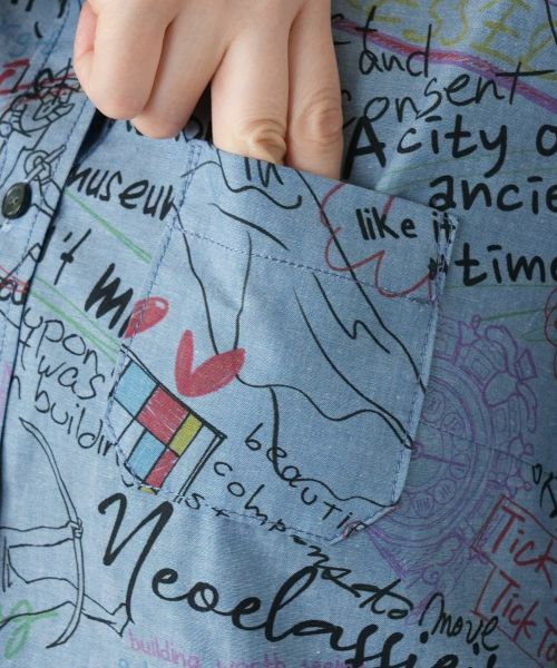 Leilian / レリアン シャツ・ブラウス | プリントブラウス | 詳細12