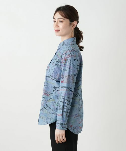 Leilian / レリアン シャツ・ブラウス | プリントブラウス | 詳細5