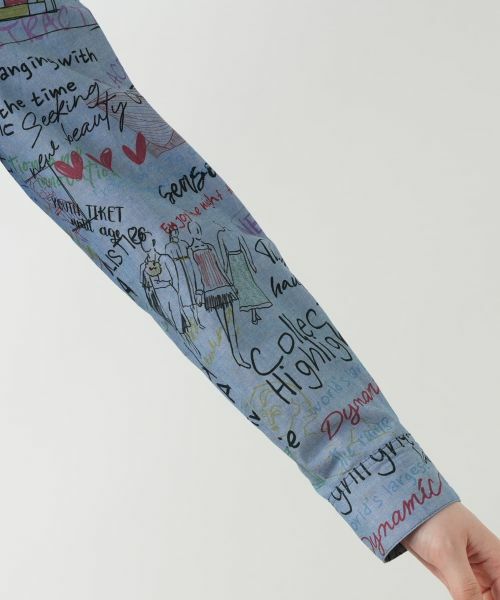 Leilian / レリアン シャツ・ブラウス | プリントブラウス | 詳細9