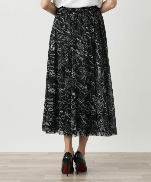 Leilian / レリアン ロング・マキシ丈スカート | プリントフレアスカート | 詳細16
