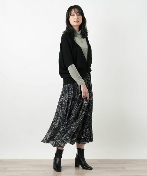 Leilian / レリアン ロング・マキシ丈スカート | プリントフレアスカート | 詳細8