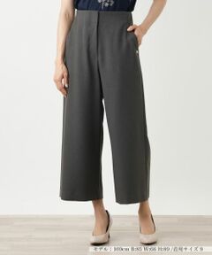 Leilian / レリアン その他パンツ | ロゴプレートワイドパンツ