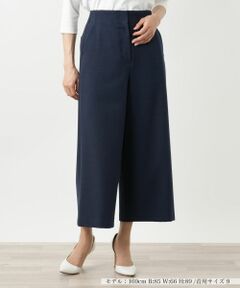 Leilian / レリアン その他パンツ | ロゴプレートワイドパンツ