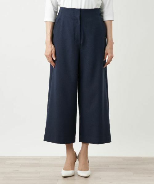 Leilian / レリアン その他パンツ | ロゴプレートワイドパンツ | 詳細7