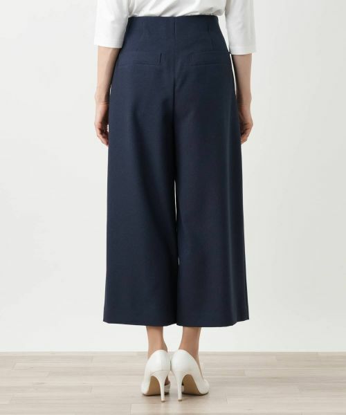 Leilian / レリアン その他パンツ | ロゴプレートワイドパンツ | 詳細9