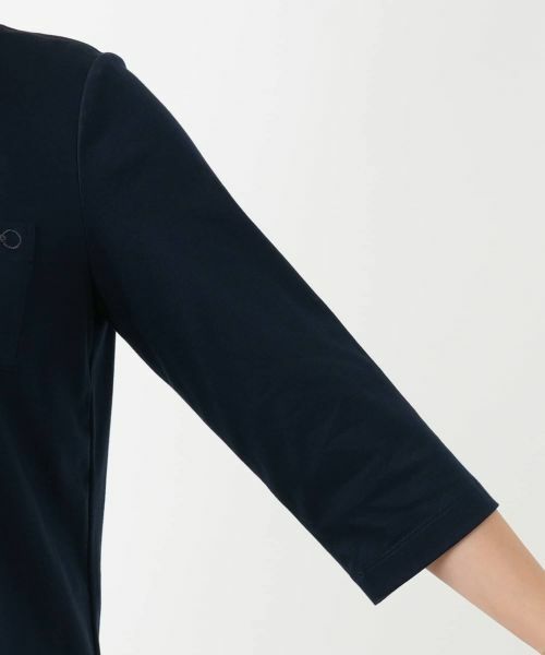 Leilian / レリアン カットソー | 刺繍七分袖カットソー | 詳細12