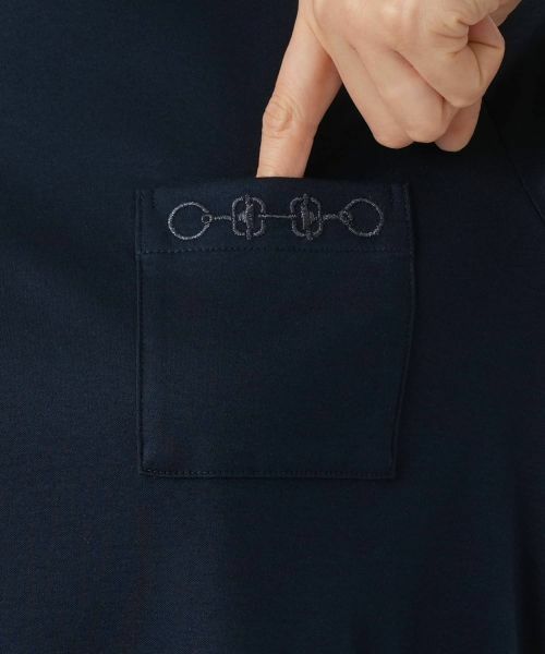 Leilian / レリアン カットソー | 刺繍七分袖カットソー | 詳細13