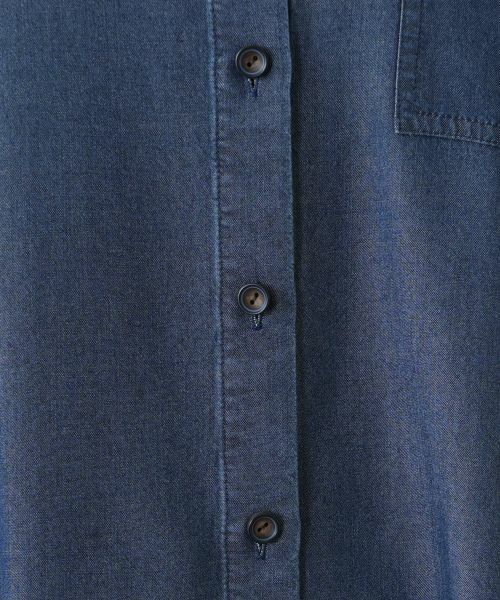 Leilian / レリアン シャツ・ブラウス | デニム風ブラウス | 詳細12
