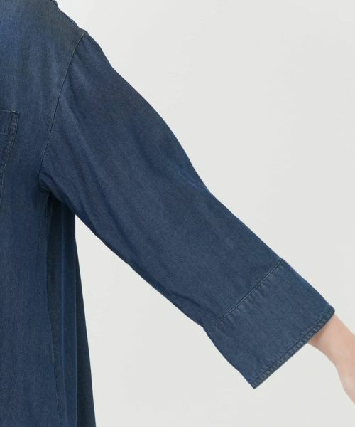 Leilian / レリアン シャツ・ブラウス | デニム風ブラウス | 詳細9