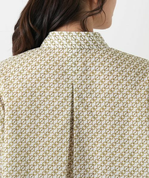 Leilian / レリアン シャツ・ブラウス | 幾何学柄ブラウス | 詳細11