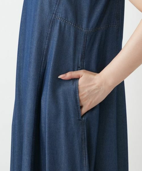 Leilian / レリアン ロング・マキシ丈ワンピース | 洗えるジャンパースカート | 詳細10