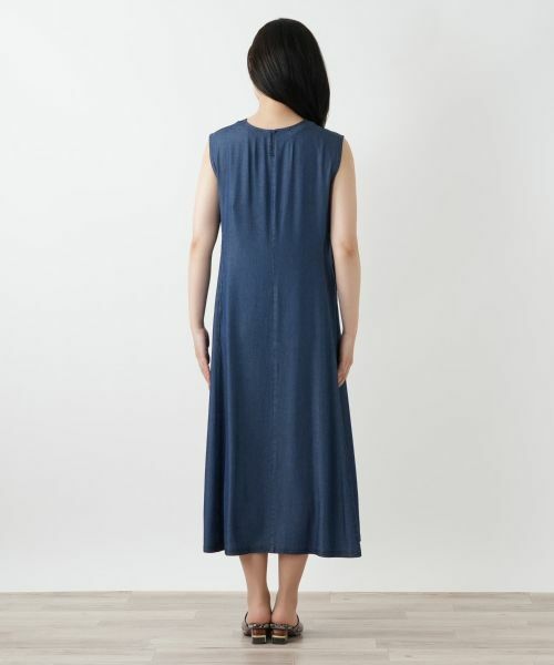 Leilian / レリアン ロング・マキシ丈ワンピース | 洗えるジャンパースカート | 詳細6