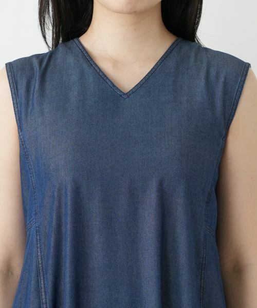 Leilian / レリアン ロング・マキシ丈ワンピース | 洗えるジャンパースカート | 詳細7