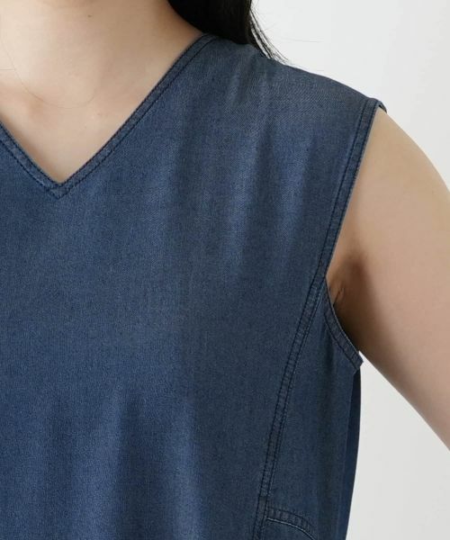 Leilian / レリアン ロング・マキシ丈ワンピース | 洗えるジャンパースカート | 詳細9