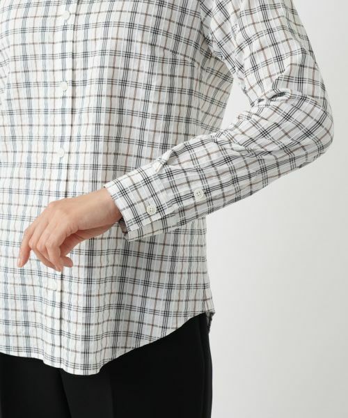 Leilian / レリアン シャツ・ブラウス | チェックブラウス【Leilian WHITE LABEL】 | 詳細10