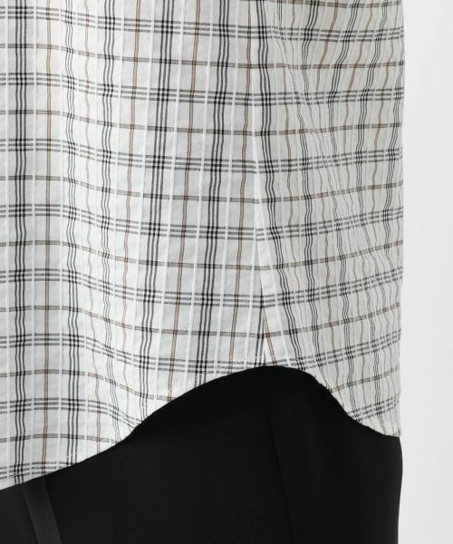 Leilian / レリアン シャツ・ブラウス | チェックブラウス【Leilian WHITE LABEL】 | 詳細11