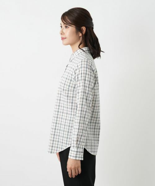 Leilian / レリアン シャツ・ブラウス | チェックブラウス【Leilian WHITE LABEL】 | 詳細5