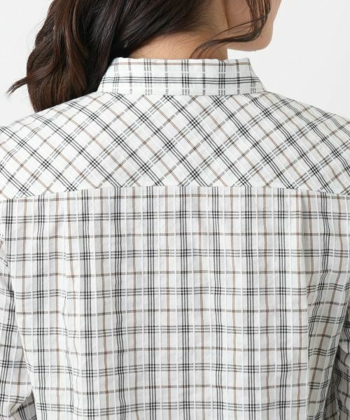 Leilian / レリアン シャツ・ブラウス | チェックブラウス【Leilian WHITE LABEL】 | 詳細8