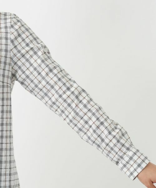 Leilian / レリアン シャツ・ブラウス | チェックブラウス【Leilian WHITE LABEL】 | 詳細9