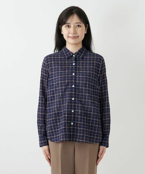 Leilian / レリアン シャツ・ブラウス | チェックブラウス【Leilian WHITE LABEL】 | 詳細4