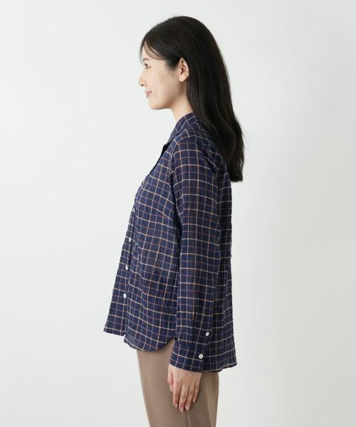 Leilian / レリアン シャツ・ブラウス | チェックブラウス【Leilian WHITE LABEL】 | 詳細5