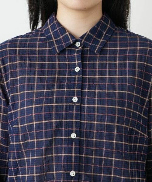 Leilian / レリアン シャツ・ブラウス | チェックブラウス【Leilian WHITE LABEL】 | 詳細7