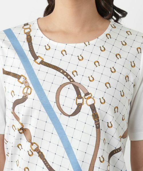 Leilian / レリアン Tシャツ | プリントカットソー | 詳細10