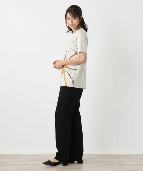 Leilian / レリアン Tシャツ | プリントカットソー | 詳細2