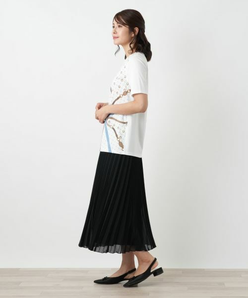 Leilian / レリアン Tシャツ | プリントカットソー | 詳細5