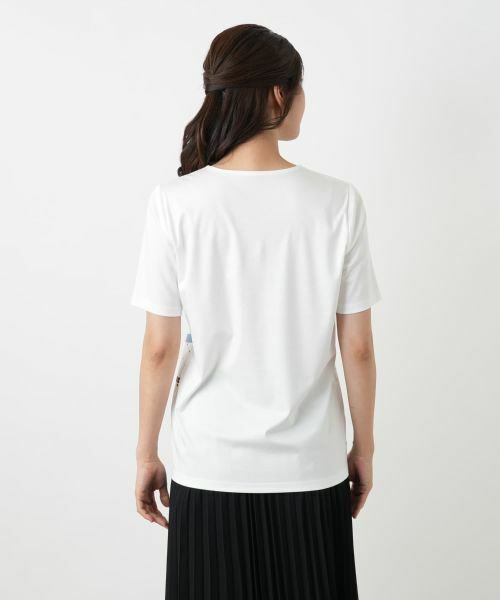 Leilian / レリアン Tシャツ | プリントカットソー | 詳細9