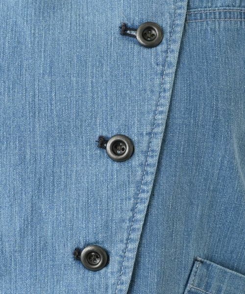 Leilian / レリアン テーラードジャケット | デニムベスト【L JEANS】 | 詳細14