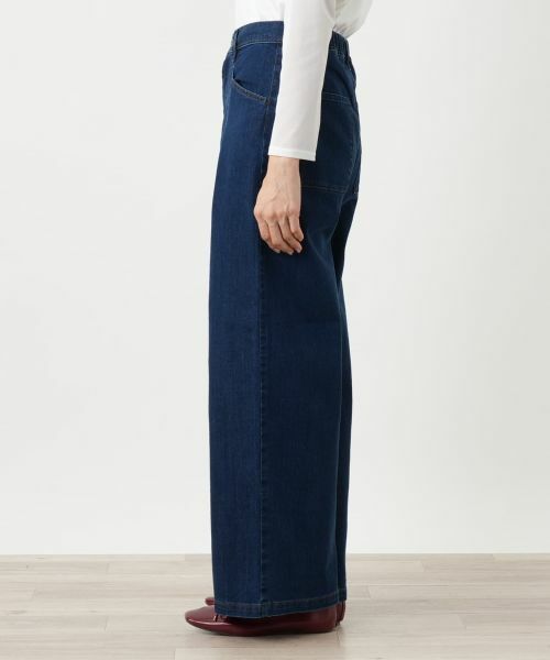 Leilian / レリアン デニムパンツ | ワイドデニムパンツ【L JEANS】 | 詳細5