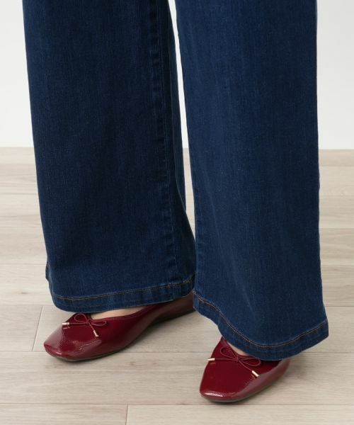 Leilian / レリアン デニムパンツ | ワイドデニムパンツ【L JEANS】 | 詳細8