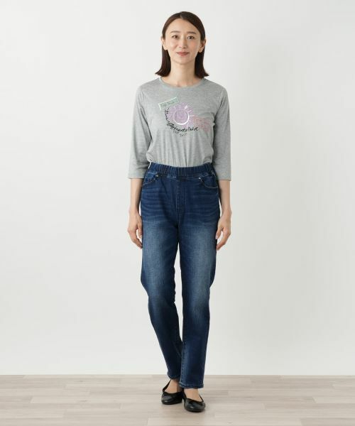 Leilian / レリアン デニムパンツ | スリムデニムパンツ【L JEANS】 | 詳細1