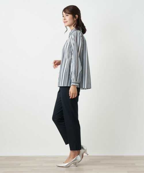 Leilian / レリアン シャツ・ブラウス | ストライプブラウス【Leilian WHITE LABEL】 | 詳細5