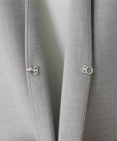 Leilian / レリアン テーラードジャケット | Vネックロングベスト | 詳細14