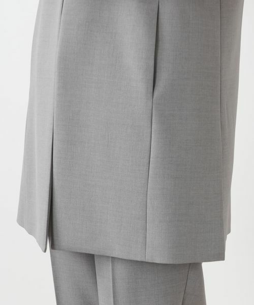 Leilian / レリアン テーラードジャケット | Vネックロングベスト | 詳細15