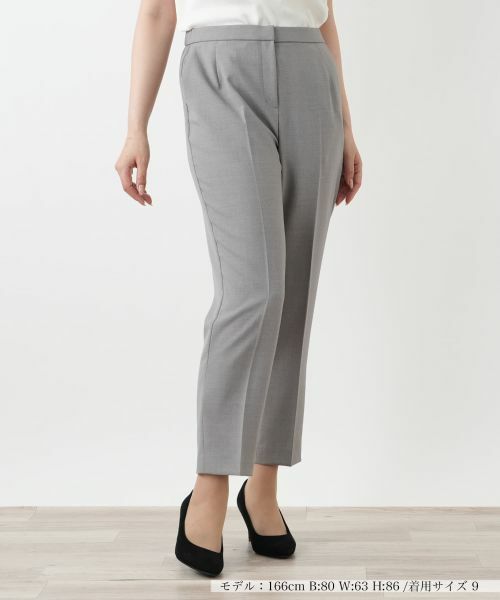 Leilian / レリアン その他パンツ | テーパードパンツ(グレー)