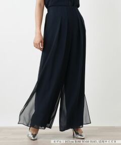 Leilian / レリアン その他パンツ | ドレープワイドパンツ